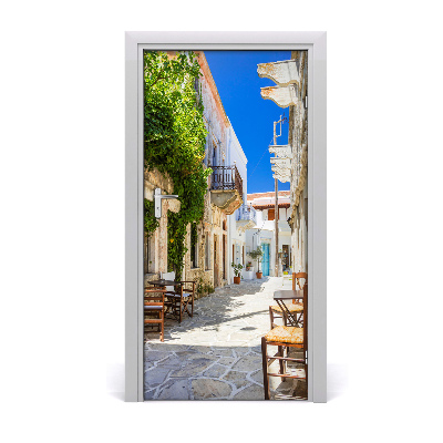 Fototapeta samolepící dveře Ostrov Naxos Řecko