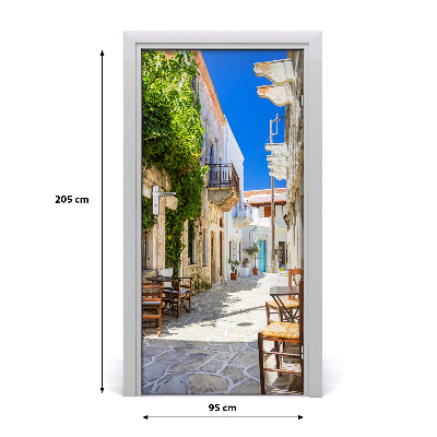 Fototapeta samolepící dveře Ostrov Naxos Řecko