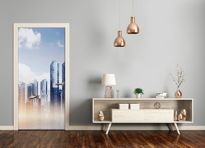 Fototapeta na dveře samolepící mrakodrap