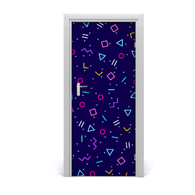 Fototapeta na dveře geometrické pozadí