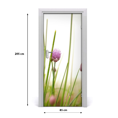 Fototapeta na dveře Pažitka