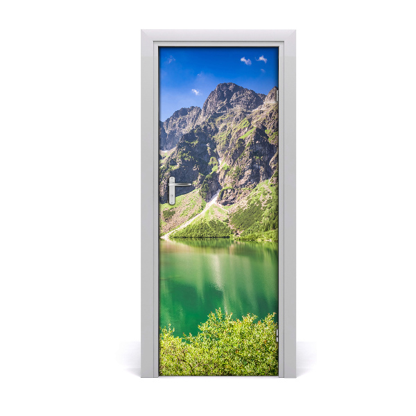 Fototapeta na dveře samolepící Mořské oko Tatry