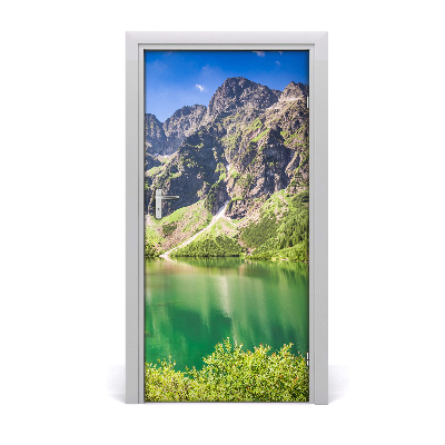 Fototapeta na dveře samolepící Mořské oko Tatry