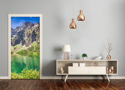 Fototapeta na dveře samolepící Mořské oko Tatry