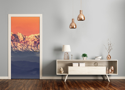Fototapeta na dveře samolepící Panorama Tatry