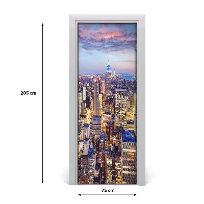 Fototapeta samolepící na dveře New York