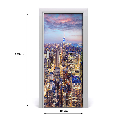 Fototapeta samolepící na dveře New York