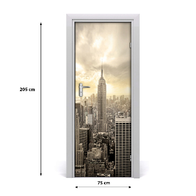Fototapeta samolepící dveře Manhattan New York
