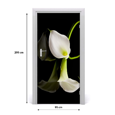 Fototapeta na dveře Bílá kálie