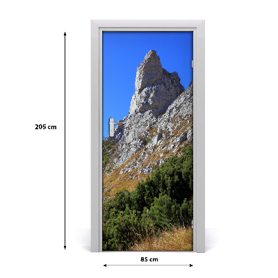 Fototapeta na dveře malý Giewont Tatry