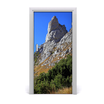 Fototapeta na dveře malý Giewont Tatry