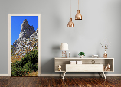 Fototapeta na dveře malý Giewont Tatry