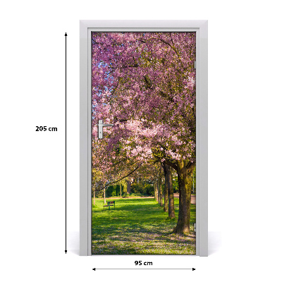 Fototapeta na dveře višně