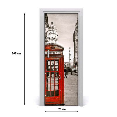 Fototapeta samolepící na dveře Vintage Big Ben
