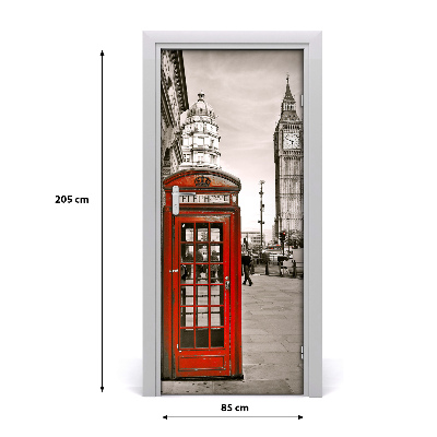 Fototapeta samolepící na dveře Vintage Big Ben