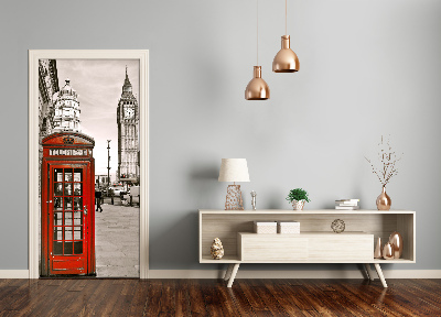 Fototapeta samolepící na dveře Vintage Big Ben