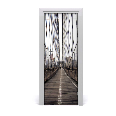 Fototapeta samolepící na dveře Brooklyn most