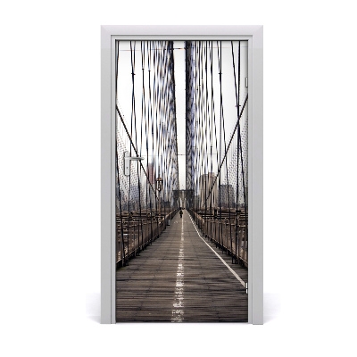 Fototapeta samolepící na dveře Brooklyn most