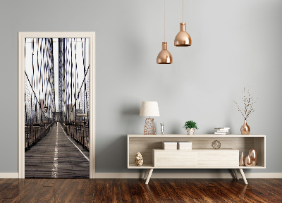 Fototapeta samolepící na dveře Brooklyn most