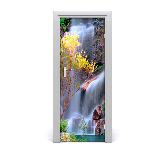 Fototapeta na dveře vodopád