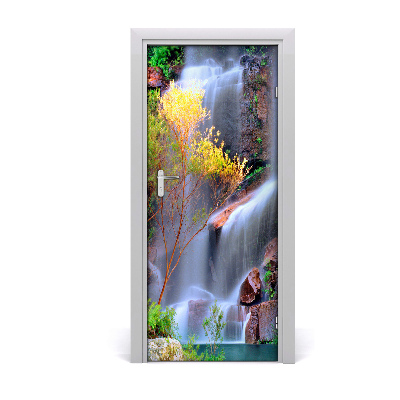 Fototapeta na dveře vodopád