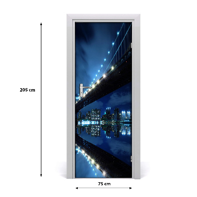 Fototapeta samolepící dveře Manhattan New York