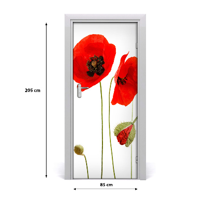 Fototapeta na dveře Polní mák