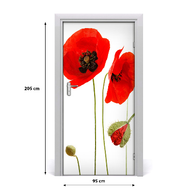 Fototapeta na dveře Polní mák
