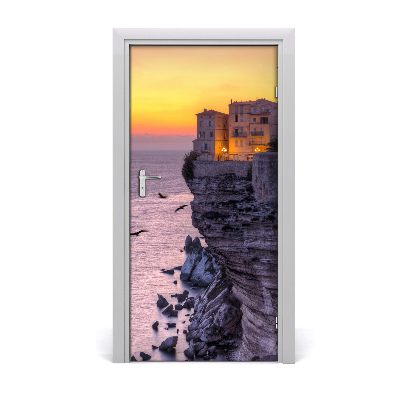 Fototapeta na dveře domy na skále