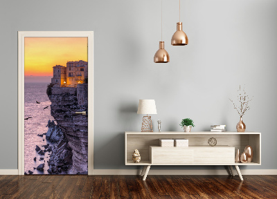 Fototapeta na dveře domy na skále