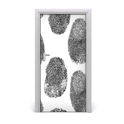 Fototapeta na dveře otisky prstů