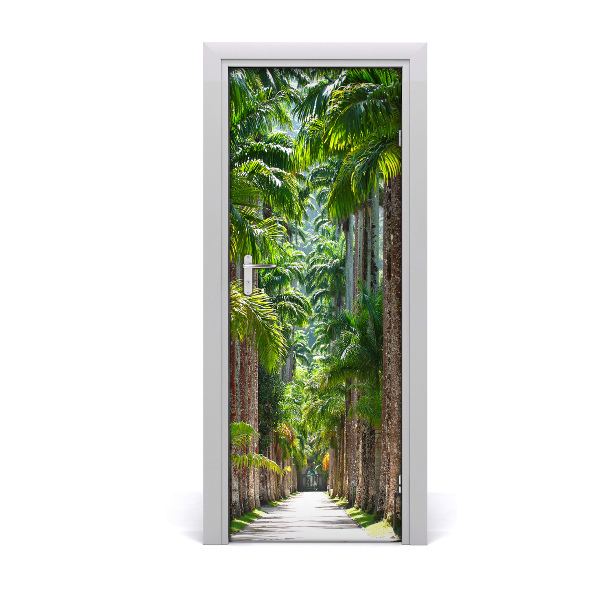 Fototapeta na dveře palmy