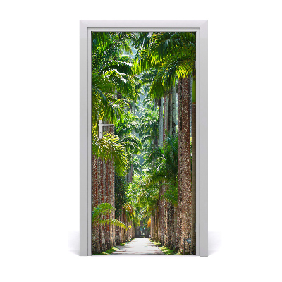Fototapeta na dveře palmy