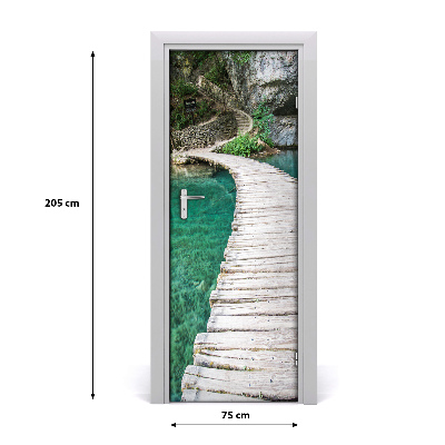 Fototapeta na dveře Plitvické jezero