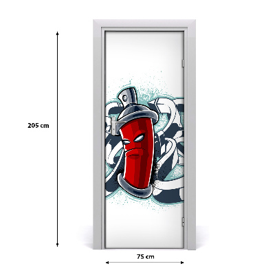 Fototapeta samolepící na dveře Graffiti