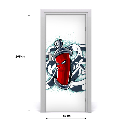 Fototapeta samolepící na dveře Graffiti