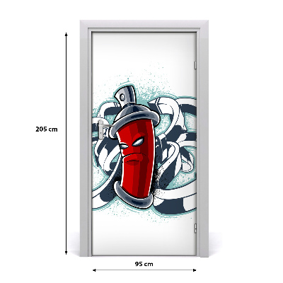 Fototapeta samolepící na dveře Graffiti