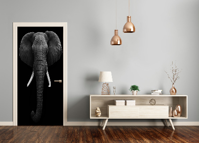 Samolepící fototapeta na dveře Africký slon