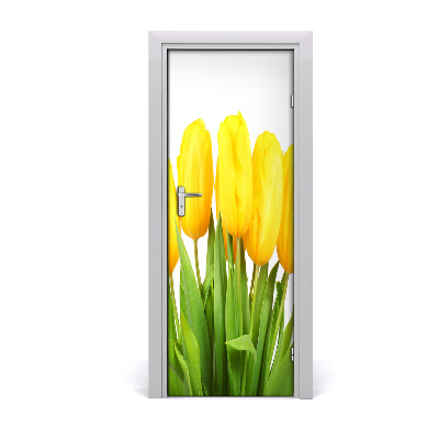 Fototapeta samolepící Žluté tulipány