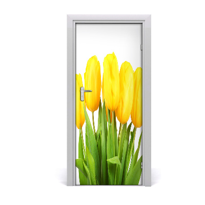 Fototapeta samolepící Žluté tulipány