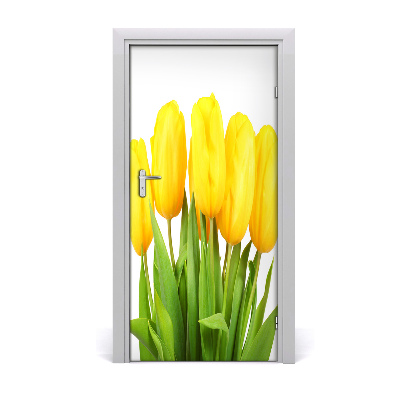 Fototapeta samolepící Žluté tulipány