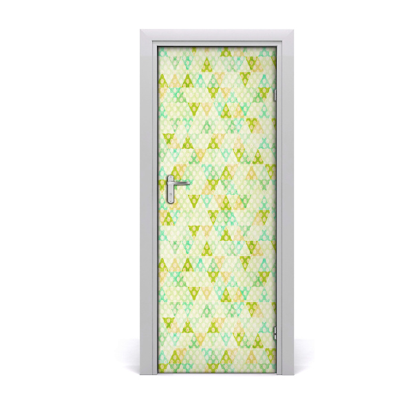 Fototapeta na dveře geometrické pozadí