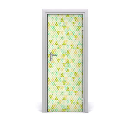 Fototapeta na dveře geometrické pozadí