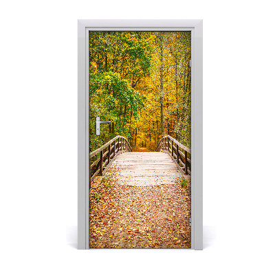 Fototapeta na dveře les podzim