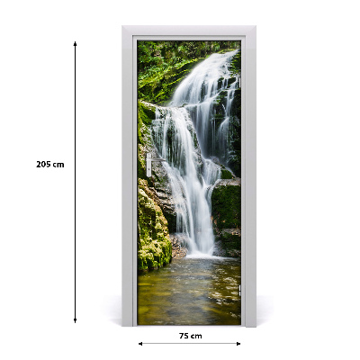 Fototapeta na dveře vodopád