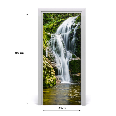 Fototapeta na dveře vodopád