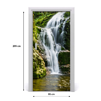 Fototapeta na dveře vodopád