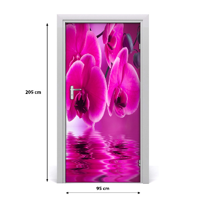 Fototapeta samolepící Růžová orchidej