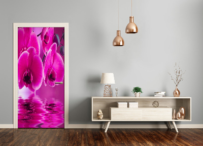 Fototapeta samolepící Růžová orchidej