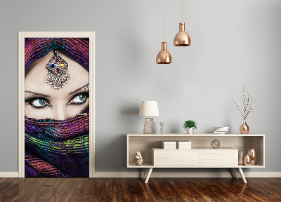 Fototapeta na dveře indická žena